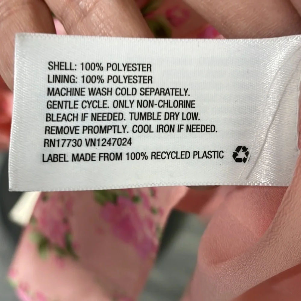 love shack fancy x target Cecile pink ruffle dress size 12 - Picture 14 of 14